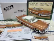DANBURY MINT CUSTOMIZED 1957 CHRYSLER 300C *VERY RARE/FLAWLESS/COMPLETE/BOX KEPT
