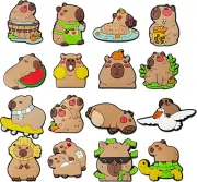 Capybara Shoe Charms for Clog Decoration，Capybara Shoe Decoration Charms, Shoe C