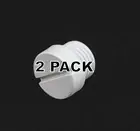 2 Pk, Stand Mixer Motor Brush Cap, White, for KitchenAid, 3184211