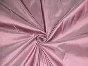 Pure SILK DUPIONI FABRIC Rosette Mauve colour Silks