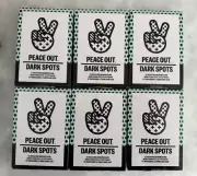 LOT OF 6 - Peace Out Dark Spots - 12 Dissolving Microneedling Brightening Dots