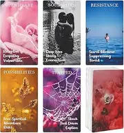 Fofeadm Oracle Cards, 78 PCS Love Oracle Tarot Cards Deck with Meaning on Them, Hearts Hidden Secrets Oracle Cards for Beginners, Answers to Guiding You Through Life and Love Questions