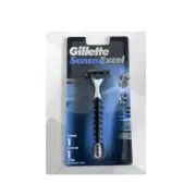 Gillette Sensor Excel Gillette Sensor Excel Razor Blade with Handle for a close,