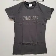 Gymshark Womens Short Raglan Sleeve Crew Neck Pullover T-Shirt Top Size Large