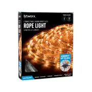 Lytworx 8m Warm White LED Connectable Rope Light With Timer