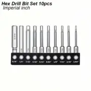 Hex Head Allen Wrench Bit Set Magnetic Metric Imperial Screwdriver Tip Mm Inch S