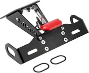 Motorcycle License Plate Holder LED Light For HONDA CB650F CBR650F 2014-2018 Tail Tidy Fender Eliminator(Red)