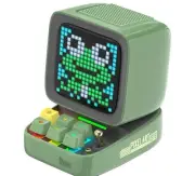 Divoom Ditoo Programmable Pixel Art LED-Bluetooth-Speaker Showing