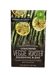 Veggie Roaster Seasoning Blend, Citrus Pepper, 1.5 oz (43 g)
