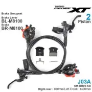Shimano Deore XT M8100 Disc Brake Mountain Bike Hydraulic Disc Brake Lever Set