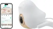 Cuboai 2025 New Model Smart Baby Monitor 3 with Floor Stand, 2.5K QHD Night Visi