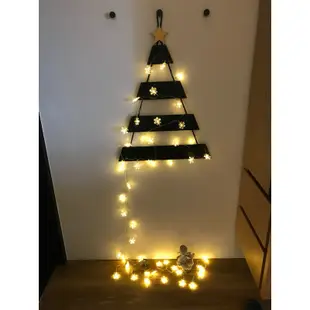 木質感聖誕樹（二手不含燈泡）