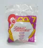 Transformers Panther Figurine McDonald's Happy Meal Toy #7 from 1995