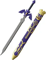 damdos Halloween Prop Cosplay 32" Cos-Master Swords,Fantasey Foam Swprd for Peripherals Hylianon Cosplay Costume Prop Birthday Gifts