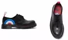 Dr. Martens 1461 THE WHO Target Black Shoes Leather US Women's Size 6 Men's 5