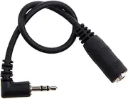 Mellisso 2.5mm (Male) to 3.5mm (Female) Stereo Audio Jack Adapter