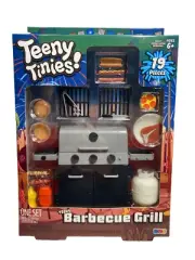 Teeny Tinies BARBECUE GRILL Mini Playset Toy NEW Doll dollhouse Miniatures