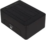 Dual Dock Station 2.5-3.5 inch USB 3.1, Hard Drive Compatible, Fast Data Transfer and Easy Access, Ideal for External Storage.