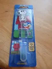 Peanuts 50th Anniversary Toothbrush.Snoopy W/Sunglasses Soft With Travel Cap New