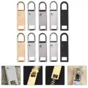 10 Pcs Pullers Detachable Zipper Luggage Accessories Purse Man