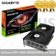 GIGABYTE GeForce RTX 4060 WINDFORCE OC D6 8GB Gaming Graphic card - Tracking