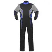 BLK/GR/BLU FX-G Full Bore SFI 3.2/1 race Suit single layer