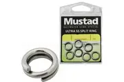 Mustad Ultra SS Split Ring Heavy Sz11 440lb 5 Pieces Pkt