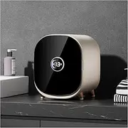 Mini Tumble Dryer, Compact Vented Dryer with Smart Led Touch Screen, 5 Temperature Settings, 30Min Quick Drying, 0.8kg Load Capacity, Small Tumble Dryer for Apartment, Home, Dorm