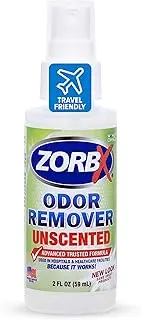 ZORBX Mini Odor Remover Spray â€“ Safe and Effective Odor Eliminator for Funky and Foul Smells | Tag Along, Lightweight and Travel-friendly (2 oz.)