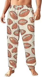 [Generic] Men's Sweatpants, Football and 2025-15, Polyester Joggers, Sweatpants Jogging Pants for Workout Running