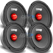 4 DS18 PRO-GM6B 6.5" Midrange Bullet Speakers 480W 8-ohm Midbass Loudspeakers
