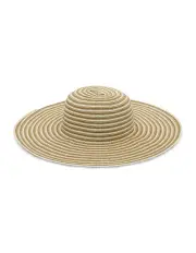 [Morgan & Taylor] Nicole Floppy Hat in White/Natural