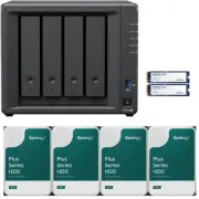 Synology DS423+ 4-Bay NAS 2GB RAM 800GB Cache 32TB (4x8TB) Synology Plus Drives