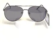 New, Unisex Aviator Sunglasses Foster Grant, Gun Met 100% UVA-UVB Lens Protected