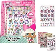 LOL Surprise Stickers, 14 Sheet LOL Sticker Book Set Including Puffy Stickers, 1200+ Stickers Featuring L.O.L. Dolls