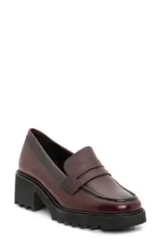 ara Prism Platform Penny Loafer in Amarone at Nordstrom, Size 6