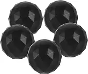 HEALEEP 5pcs Tire Valve Stem Cap Durable Covers for Car and Bike Lightweight Protective Wheel Valve Caps Prevents Debris Elegant Plated Finish