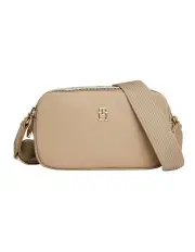 [Tommy Hilfiger] Signature Zip Camera Bag in Beige
