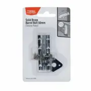 Taskmaster 50mm Chrome Plated Barrel Bolt