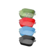 Silicone Liners, Silicone Pot Basket, Reusable Accessories Baking Parchment Paper 16.5 X 5cm