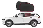 Genuine SNAPSHADES Car Rear Window Shades for Mazda CX5 2nd Gen (KF; 2017-Pre...