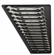 Milwaukee 48229515 - Combination Spanner Set Metric - 15 Piece