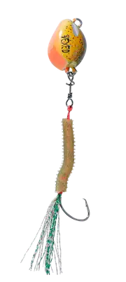 Vexed Bottom Worm Long Shank 10g Mutsu Fishing Jig Lure #Sand Worm