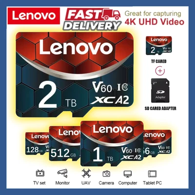 2TB 1TB 512GB 256GB 128GB A2 U3 Micro SD TF Card UHS-II SD for Sony A7 IV Speed