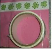 Spring Shamrock Paper Washi Tape Roll