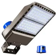 200W LED Parking Lot Light 28000LM Bright Dusk to Dawn FloodLights Outdoor wi...