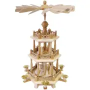 Snowmen Carousel German Pyramid