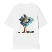 [Juun.J] Flower Graphic Print Tee