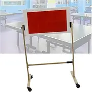 Table Tennis Rebound Board,Ping Pong Return Board Trainer with 8 Rubbers,for Indoor Outdoor Training Home Gyms Schools
