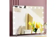 Embellir Bluetooth Makeup Mirror 80x65cm Hollywood Vanity with LED Light Wall